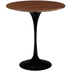 Hawthorne Collection Round End Table in Black