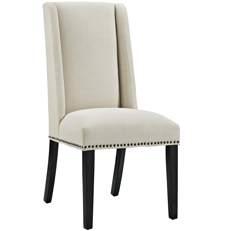 Hawthorne Collection Fabric Upholstered Dining Side Chair in Azure