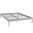 Hawthorne Collection Queen Platform Bed in Gray