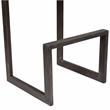Cube Mango Wood & Architectural Metal Bar Stool