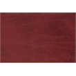 Hawthorne Collections Sussex Leather Accent Chair with Padded Cushions in Red