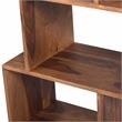 Hawthorne Collections Modern 6-Shelf Wood Bookcase in Natural Brown