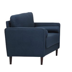 Hawthorne Collections King Chair in Navy Blue