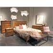 Avalon Mid-Century Modern Sheesham Wood King Bed