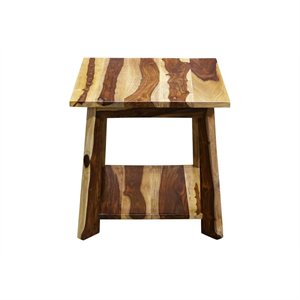 Missoula Solid Sheesham Wood End Table