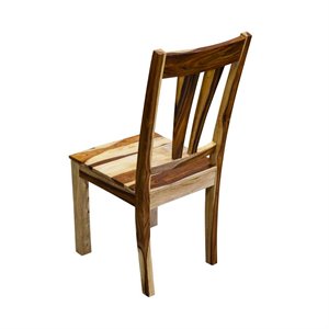 Missoula Solid Sheesham Wood Dining Side Chair