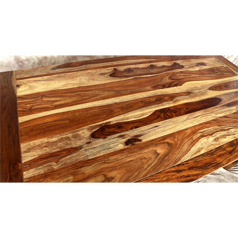 Hawthorne Collections Sante Fe Rectangular Solid Wood Dining Table in Natural