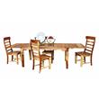 Hawthorne Collections Sante Fe Rectangular Solid Wood Dining Table in Natural