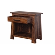 Missoula Solid Sheesham Wood 1 Drawer Nighstand in Harvest