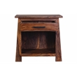 Missoula Solid Sheesham Wood 1 Drawer Nighstand in Harvest