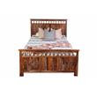 Solid Sheesham Wood King Bed - Harvest
