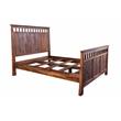 Solid Sheesham Wood King Bed - Harvest