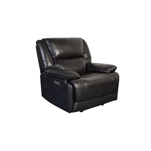 Hawthorne Collections Ennis Triple Powered Recliner - Black