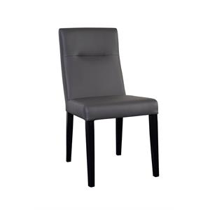 Hawthorne Collections Verona Contemporary Dining Chair - Gray