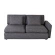 Hawthorne Collections Cullen 4-Piece Contemporary Modular Sectional - Gray