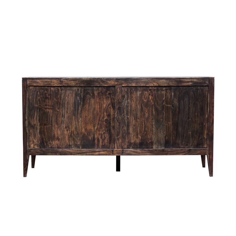 Hawthorne Collections Fall River Solid Sheesham Wood Dresser - Brown