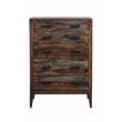 Hawthorne Collections Fall River Solid Sheesham Wood Chest - Brown