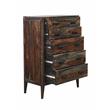 Hawthorne Collections Fall River Solid Sheesham Wood Chest - Brown