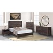 Hawthorne Collections Fall River Solid Sheesham Wood Nightstand - Brown