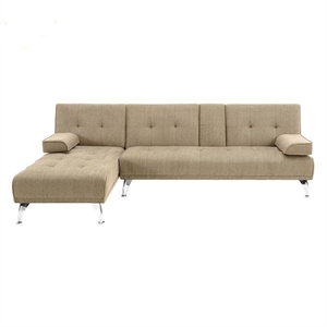 Hawthorne Collections Dream Lift Convertible Sofa in Beige