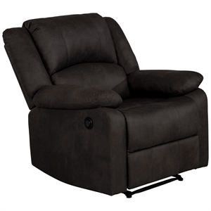 Hawthorne Collections Relax-A-Lounger Power Recliner in Brown