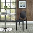 Hawthorne Collections Dining Side Chair in Black
