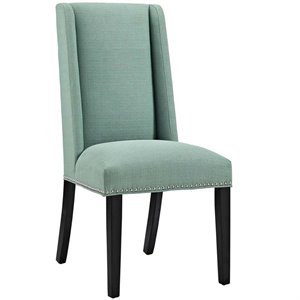 Hawthorne Collections Fabric Upholstered Dining Side Chair in Laguna