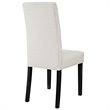 Hawthorne Collections Tufted Dining Side Chair in Beige (Set of 2)