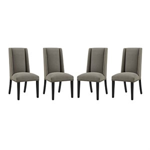 Hawthorne Collections Dining Chair in Granite (Set of 4)