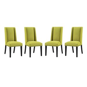 Hawthorne Collections Dining Chair in Wheatgrass (Set of 4)