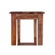 Hawthorne Collections Solid Sheesham Wood Brown Console Table Rectangular