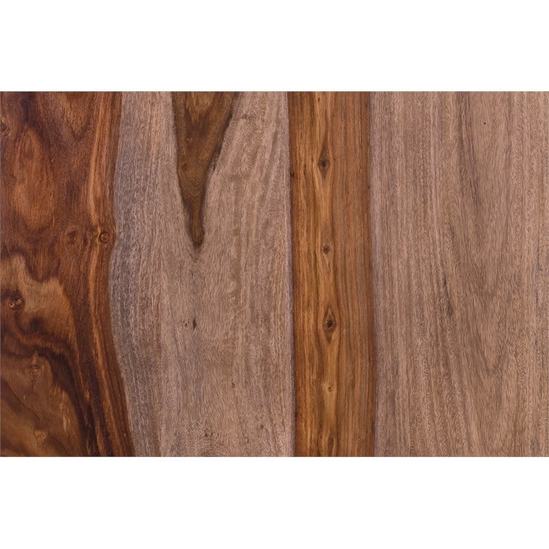 Hawthorne Collections Sante Fe Solid Sheesham Wood Coffee Table - Brown