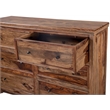 Hawthorne Collections Sante Fe Solid Sheesham Wood Dresser - Brown