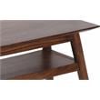 Hawthorne Collections Portola Solid Acacia Wood End Table - Brown