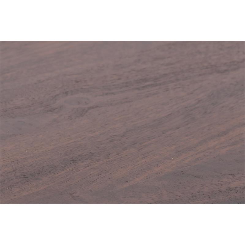 Hawthorne Collections Portola Solid Acacia Wood End Table - Brown