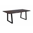 Hawthorne Collections Manzanita Solid Sheesham Wood Dining Table - Gray