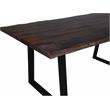 Hawthorne Collections Manzanita Solid Sheesham Wood Dining Table - Gray