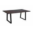 Hawthorne Collections Manzanita Solid Sheesham Wood Dining Table - Gray