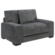 Hawthorne Collections Largo Soft Microfiber Chair - Gray