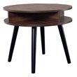 Hawthorne Collections Skagen Mid-Century Modern End Table - Brown
