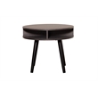 Hawthorne Collections Skagen Mid-Century Modern End Table - Gray