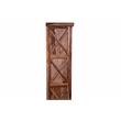 Hawthorne Collections Taos Solid Sheesham Wood Bookcase - Brown
