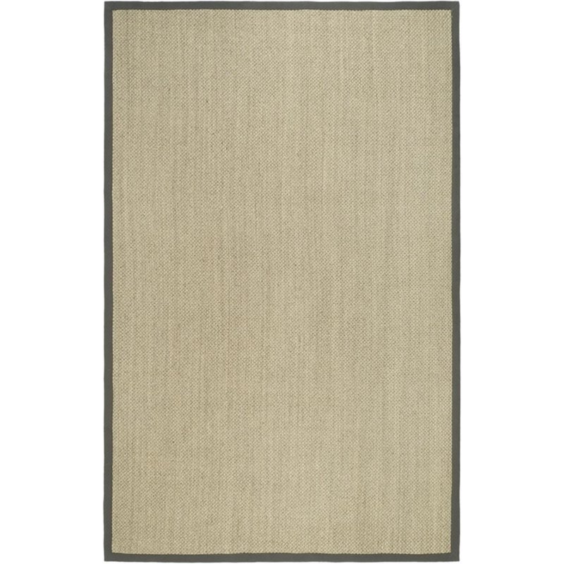 Hawthorne Collections Contemporary 2' X 4' Power Loomed Sisal Rug
