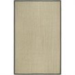 Hawthorne Collections Contemporary 2' X 4' Power Loomed Sisal Rug