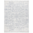 Hawthorne Collections Contemporary 9' x 12' Rug in Silver and Ivory