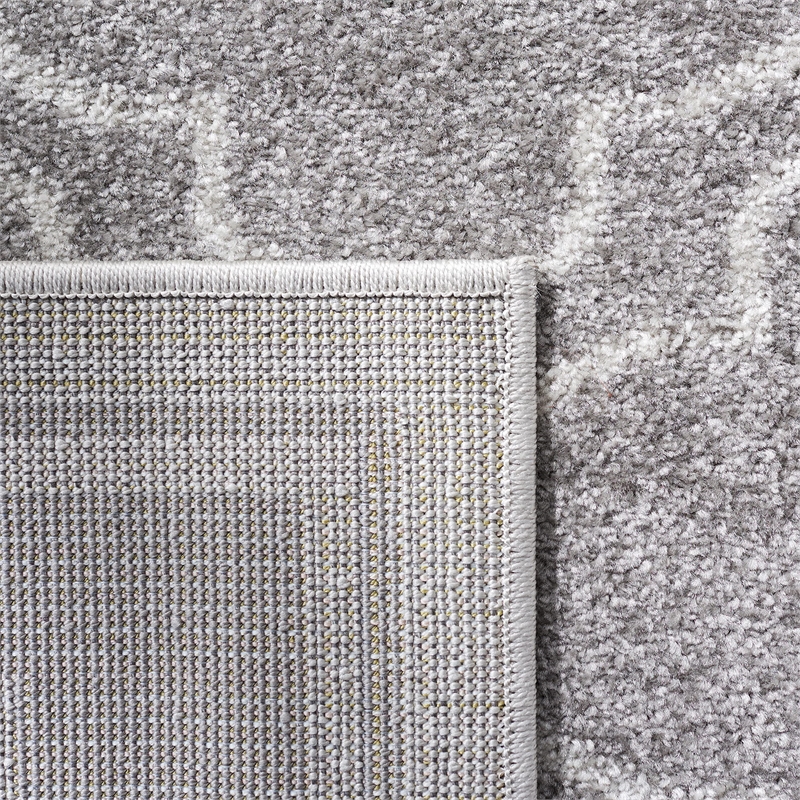 Hawthorne Collections Contemporary Gray Indoor Outdoor Rug - 10' x 14'