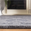 Hawthorne Collections Contemporary 3' X 5' Hand Tufted Wool Rug in Gray