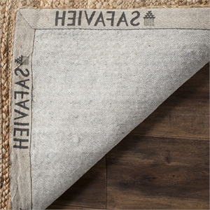 Hawthorne Collections 8' X 10' Hand Woven Jute Rug in Natural