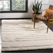 Hawthorne Collections 9' x 12' Hand Knotted Wool Rug in Ivory