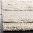 Hawthorne Collections 9' x 12' Hand Knotted Wool Rug in Ivory
